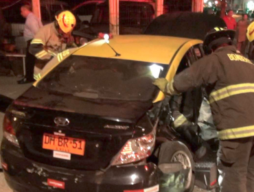 Conductor en estado de ebriedad chocó taxi en Iquique: dos pasajeros murieron