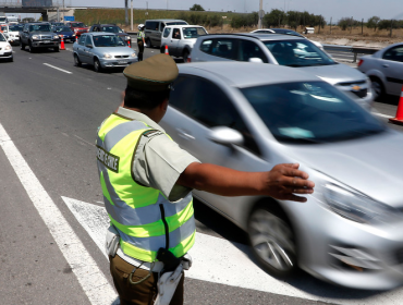 Ruta 68: Choque entre camión 3/4 y Pullman Bus dejó cuatro personas lesionadas