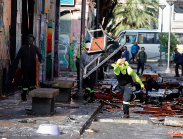 Trabajadores portuarios iniciaron nuevas manifestaciones en Valparaíso