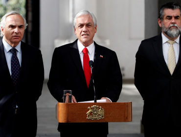 Presidente Piñera ratificó a Chadwick y a Ubilla: "No haré cambios en el Ministerio de Interior"