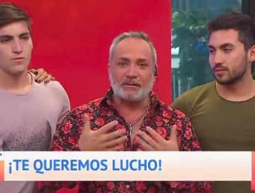 Emotivo mensaje de María José Quintanilla en despedida en pantalla a Luis Jara