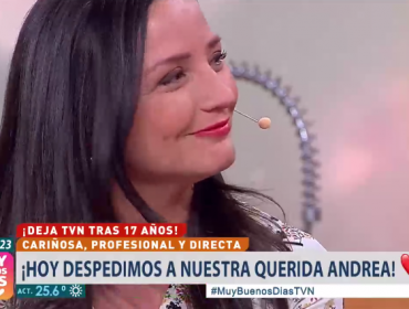 TVN dedica conmovedora despedida a Andrea Arístegui, luego de 17 años en la estación
