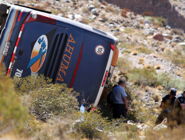 Revelan nombres de las tres víctimas fatales de accidente de bus chileno en Mendoza