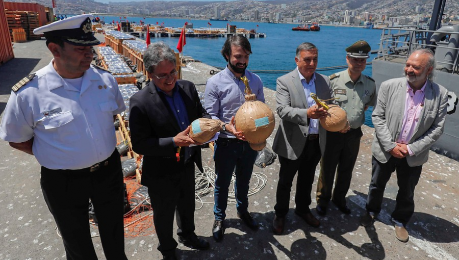 Autoridades inspeccionaron instalación de fuegos artificiales en Valparaíso