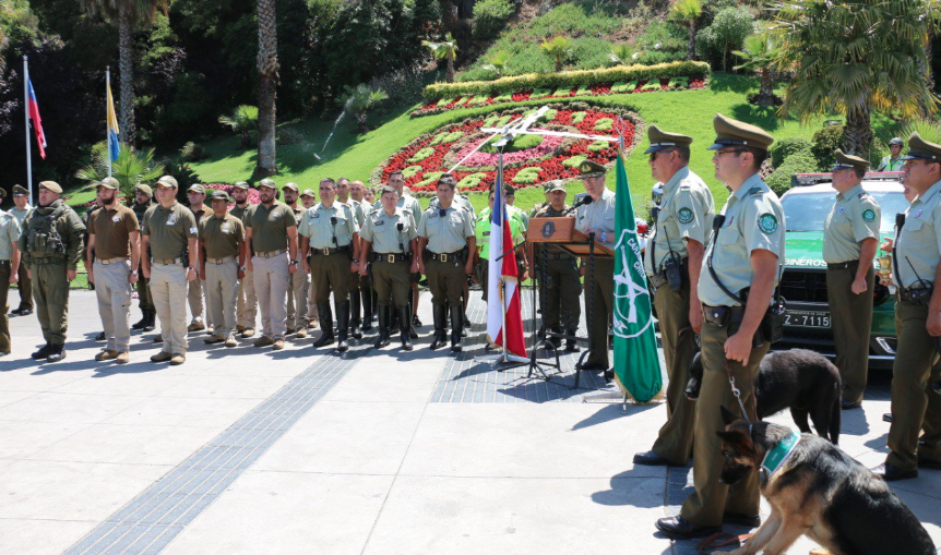 233 carabineros reforzarán el "Plan Verano Seguro" en la región de Valparaíso