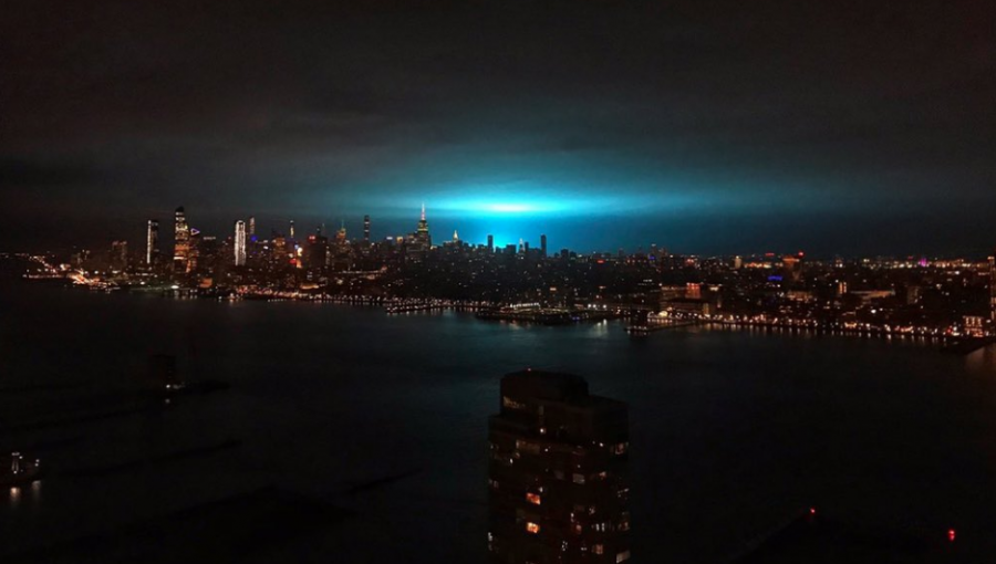 Misteriosas luces en el cielo generaron temor en la población de Nueva York