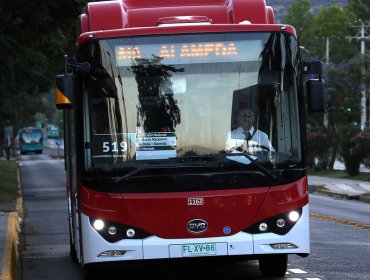 Este sábado 29 comienza a operar el recorrido eléctrico más largo del Transantiago