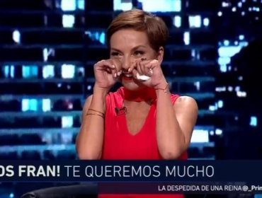 "Primer Plano" le realizó emotiva despedida a Francisca García-Huidobro