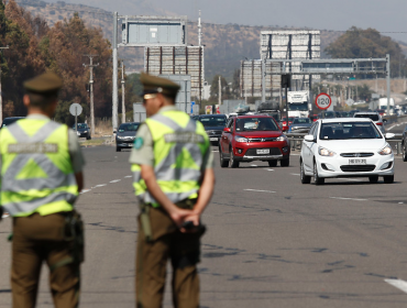 341 mil vehículos han salido de Santiago durante fin de semana de Año Nuevo