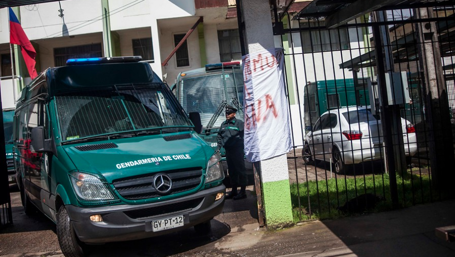 Comuneros mapuche se tomaron un módulo de la cárcel de Temuco