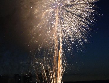 Frustrado festival pirotécnico provocó incendio en Angol