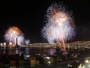 Año Nuevo en el Mar: Así se recibió el 2019 en Valparaíso y Viña del Mar