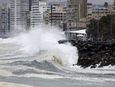 Fuertes marejadas azotarán las costas de Chile la primera semana del 2019