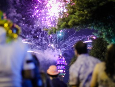 Las mejores imagenes de la bienvenida del 2019 de la Torre Entel