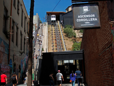 Ascensor Cordillera de Valparaíso vuelve a funcionar tras casi dos años cerrado