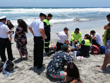 En playa de Caldera se registró el primer fallecido por inmersión de 2019