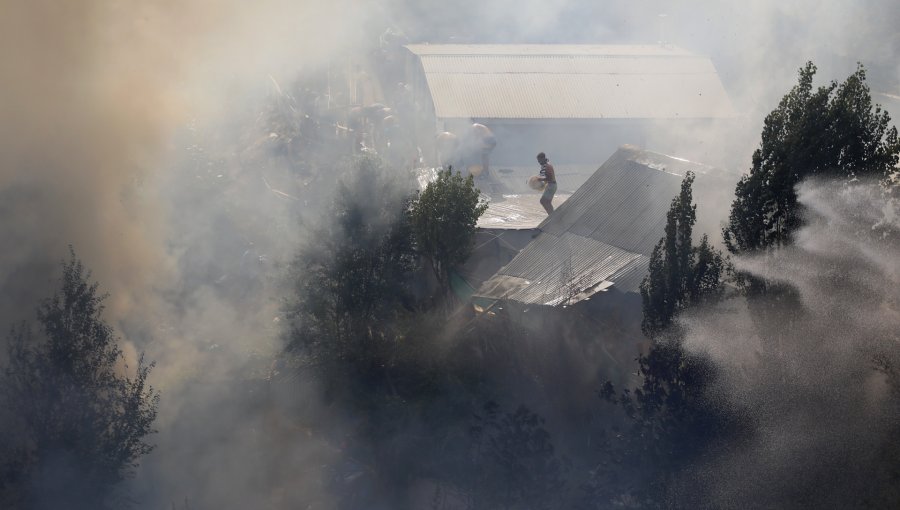 Conaf reporta 16 incendios forestales de los cuales 7 se encuentran activos