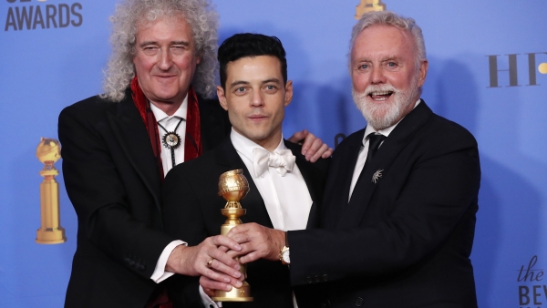 Bohemian Rhapsody y Rami Malek triunfan en la noche de los "Globos de Oro"