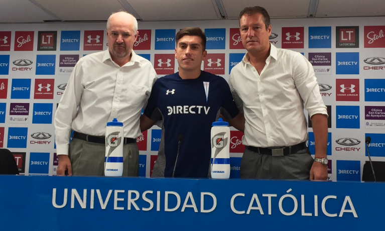 Universidad Católica presentó a nuevo fichaje y descartó a Mauricio Pinilla