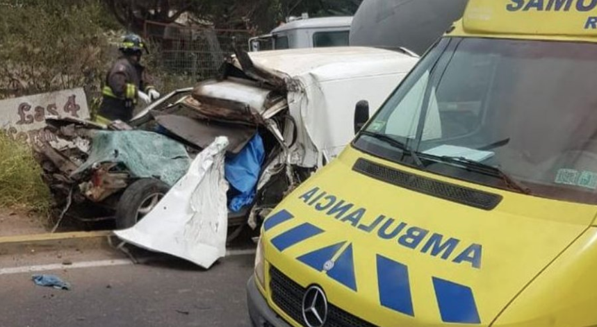 Un muerto y un herido dejó accidente vehicular en ruta de Quillota