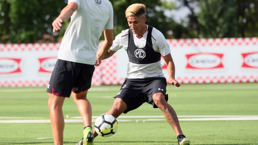 Juan Carlos Gaete se unió a la pretemporada de Colo-Colo