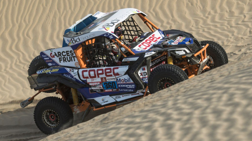 ¡Crack! Tras cinco años, 'Chaleco' López regresó al rally Dakar ganando una prueba