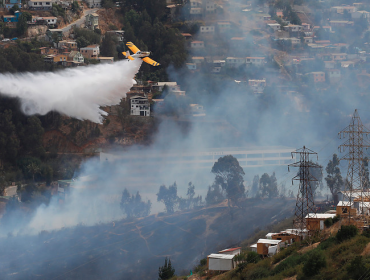 Conaf: Sólo dos de los 36 incendios forestales en el país se encuentran activos