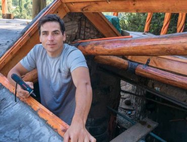 Después de tres años de construcción, Pangal Andrade logra inaugurar su casa sustentable