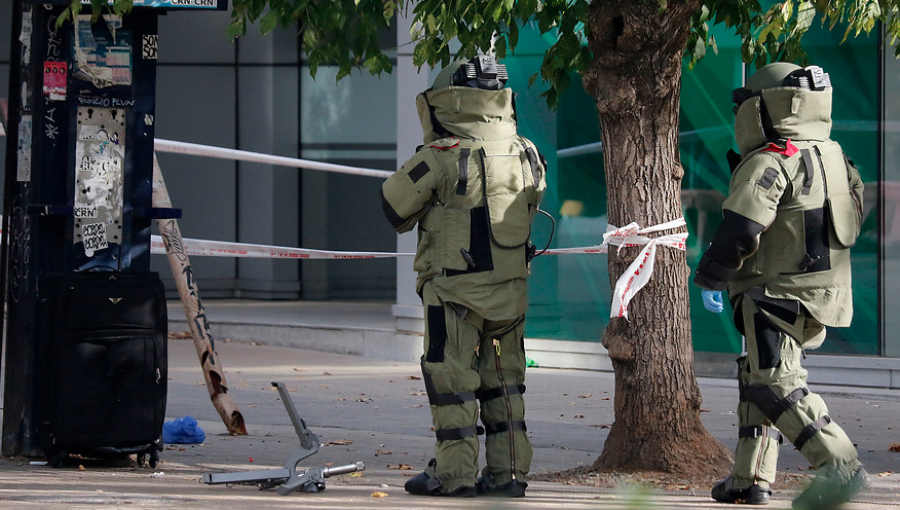 Maletín abandonado originó nuevo operativo del GOPE en parque Bustamante