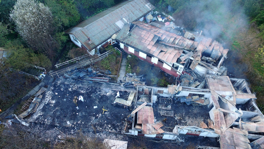 A cinco meses de la tragedia, revelan origen del incendio en casa de reposo de Chiguayante