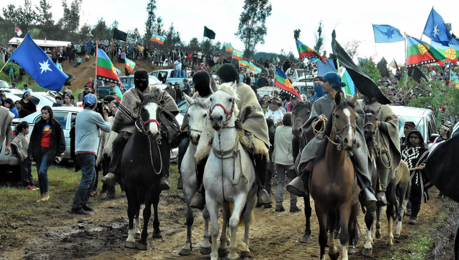 Comuneros mapuche se volvieron a tomar fundos de Ercilla desde donde fueron desalojados