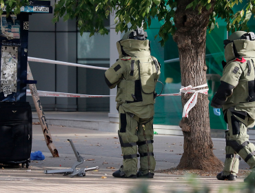 Maletín abandonado originó nuevo operativo del GOPE en parque Bustamante