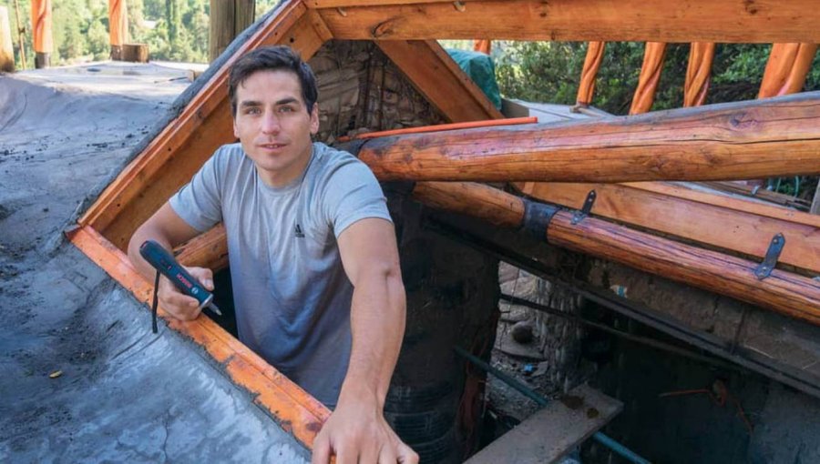 Después de tres años de construcción, Pangal Andrade logra inaugurar su casa sustentable