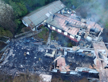 A cinco meses de la tragedia, revelan origen del incendio en casa de reposo de Chiguayante