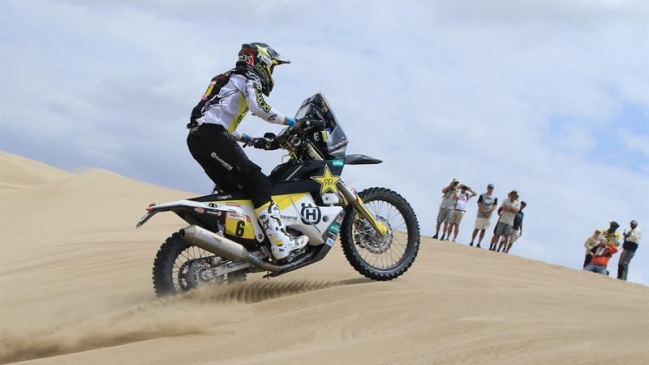 Pablo Quintanilla pasó a liderar la clasificación general del Rally Dakar