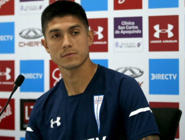 Valber Huerta en su presentación en la UC: "Lo importante es que estoy en el campeón"