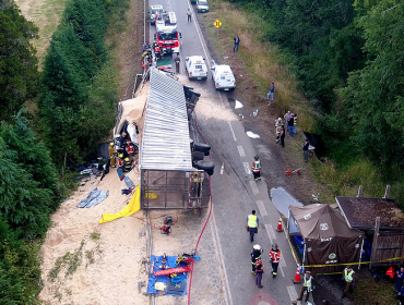 Fiscalía pedirá arresto domiciliario para conductor que protagonizó fatal accidente en Los Ríos