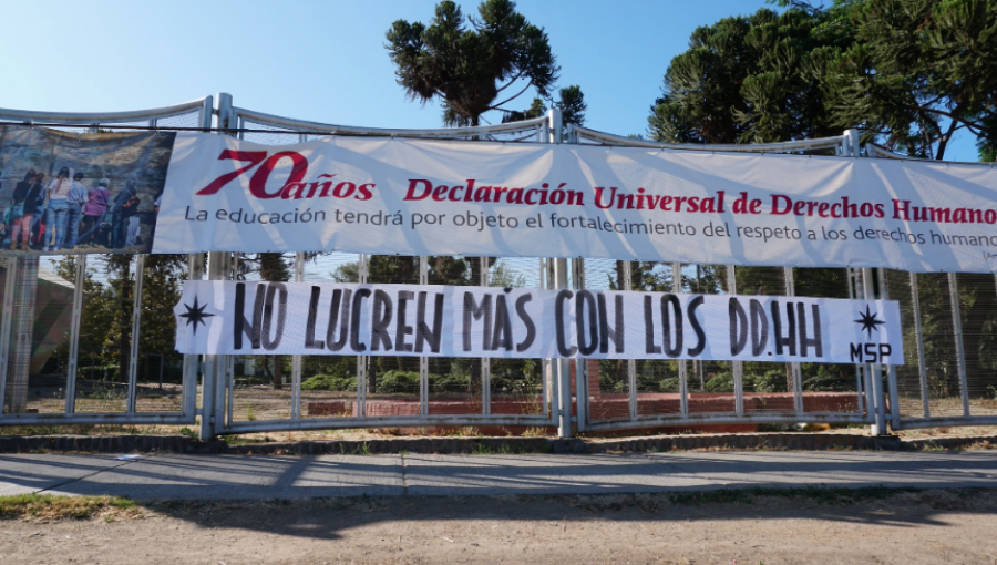 Villa Grimaldi pide al Gobierno investigar al Movimiento Social Patriota