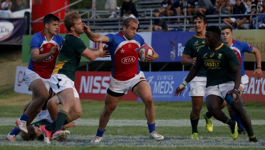 Rugby: Los 'Cóndores' caen ante Sudáfrica en el cierre de su grupo en Viña