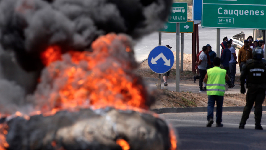 Pescadores de Constitución anuncian "tregua" tras jornada de protestas