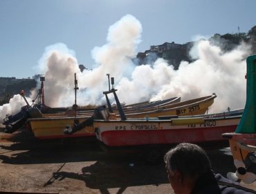 Pescadores de Valparaíso radicalizarán protestas tras veto del Gobierno a Ley de la Jibia