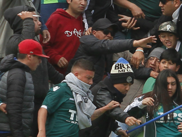 Ocho "hinchas" de Wanderers quedaron con prohibición de ingresar a estadios