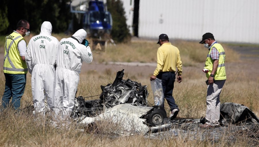 Heridos del avión accidentado tienen 22 y 28 años: Ambos están graves, uno en riesgo vital