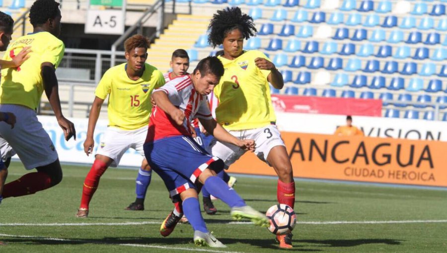 Ecuador vapuleó a Paraguay en su debut en el Sudamericano Sub 20