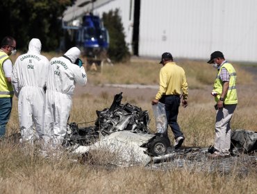 Heridos del avión accidentado tienen 22 y 28 años: Ambos están graves, uno en riesgo vital