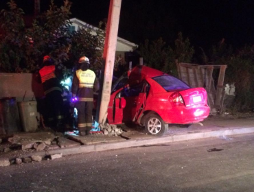 Conductor falleció tras sufrir accidente a sólo metros del ingreso a su casa en Quillota