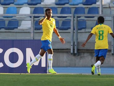 Brasil derribó a Venezuela y le puso presión a la Roja en el Sudamericano Sub 20