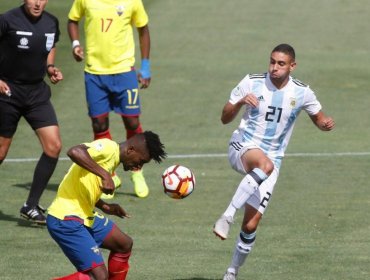 Argentina fue sorprendida por Ecuador y quedó colgando en el Sudamericano Sub 20