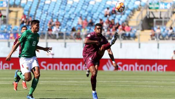 Venezuela venció a Bolivia e ingresó al hexagonal final del Sudamericano Sub 20