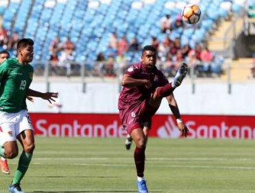 Venezuela venció a Bolivia e ingresó al hexagonal final del Sudamericano Sub 20